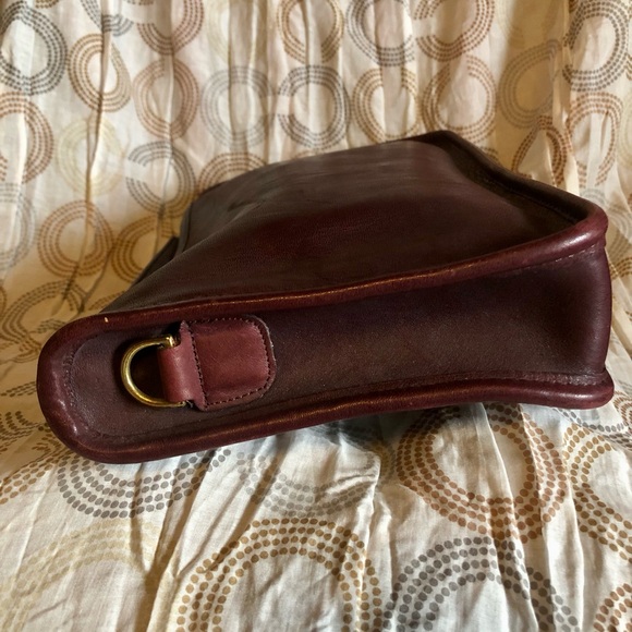 ❌SOLD❌Coach NYC Vintage Bonnie Cashin Era Basic Bag in Burgundy 9455 - Picture 5 of 12